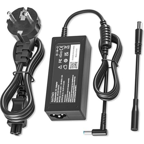 65W Chargeur pour HP EliteBook 840 850 845 830 820 G9 G8 G7 G6 G5 G4 G3 G2 G1, 745 735 725 755 G6 G5 G3 G4, Pavilion x360