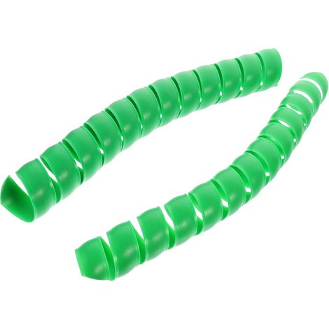 CCYKXA Set of 2 Protective Sleeves for Fruit Tree Trunks, Green Tubes, 4x40 cm and 5x40 cm, Squirrel and Rodent Protection, Suitable for Young Plants and Outdoor Use (1/5)