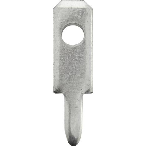 Vogt Verbindungstechnik 3780A08.68 Linguetta piatta terminale Larghezza spina: 2.8 mm Spessore spina: 0.8 mm 180 ° Non (1/2)
