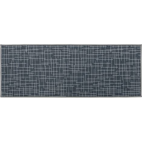 Savio Machine Washable Runner Mat, 57x150cm, Grey (1/4)