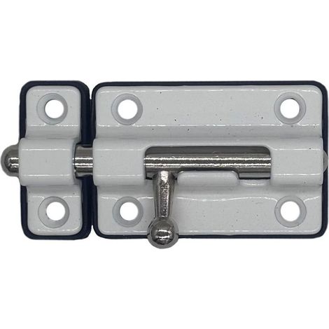Goupille de verrouillage de base en plastique. 50 mm blanc
