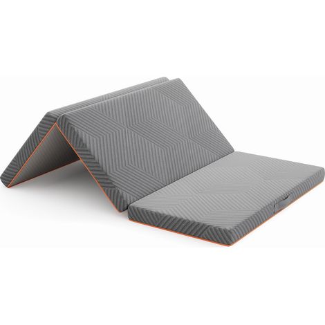 Épaisseur 8cm Matelas Pliable Mémoire Gel Oeko-TEX Sac 140x190cm (1/5)