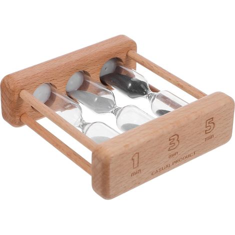 SEWACC Sablier décoratif minuteur en Bois 5 Minutes pour Cuisine et (1/5)