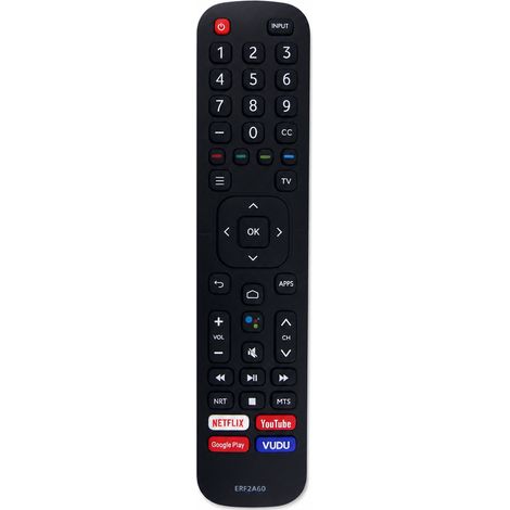 Télécommande de Remplacement Compatible avec TV Hisense ERF2A60, Sans Configuration ni Commande Vocale (1/5)