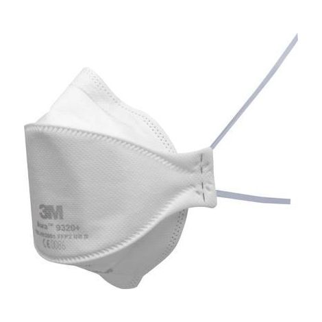 3M 9320+ Mascarilla de protección respiratoria blanca FFP2
