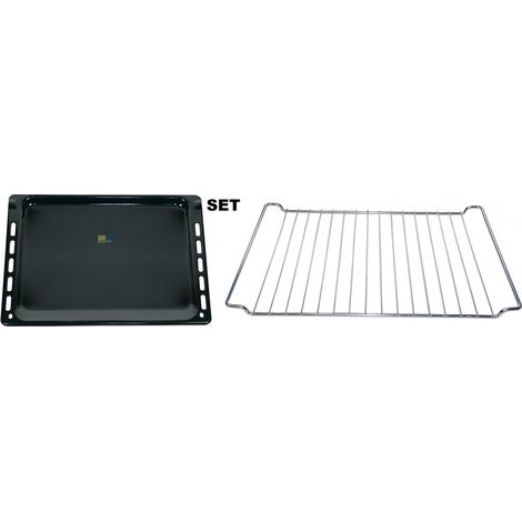 Ersatzteil - Auffang- / Backblech aus Metall 448 x 378 mm - - WHIRLPOOL, BAUKNECHT, IGNIS, IKEA, KITCHENAID, V-ZUG, LADEN, ARISTON HOTPOINT, INDESIT, FRANKE, PRIVILEG, JENN-AIR (1/3)