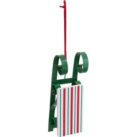 SDN TRINEO DE MADERA DECO 12CM - Feeric lights & christmas (1/5)