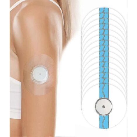Patch transparent Freestyle Libre 3 – 45 pièces – Hypoallergénique et doux pour la peau – Étanche pour sport et natation – Andiamo (1/3)