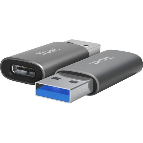 Trust Calyx USB Type-C USB tipo A Gris (1/5)