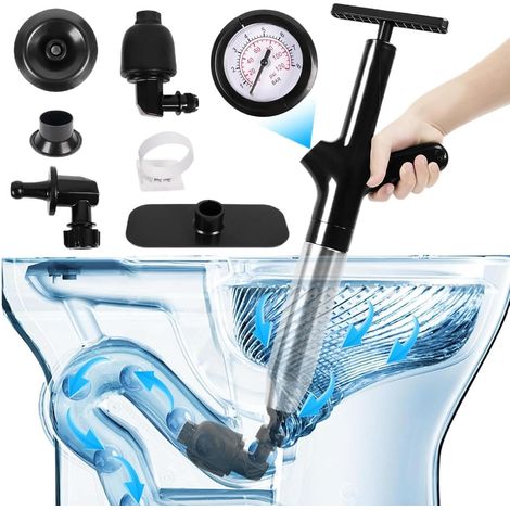 Drain Cleaner DrainBlaster High Pressure Toilet Plunger