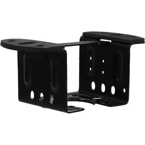 Support de Montage du Ventilateur de Plafond Noir en Fer, 1 Pièce Solution Suspendre pour Ventilateur de Plafond, Accessoires de Montage pour Plafond, Camping (1/5)