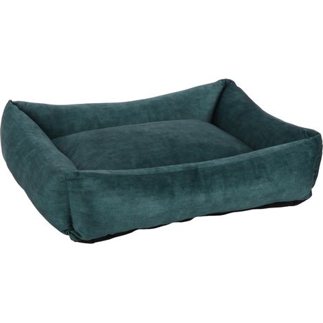 Panier Chien - Coussin Chien et Chat - Panier Bleu - Housse Amovible et Lavable - 80x67x22cm