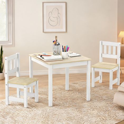 Ensemble table et chaises enfant en MDF 56 x 52 x 48 cm (1/5)