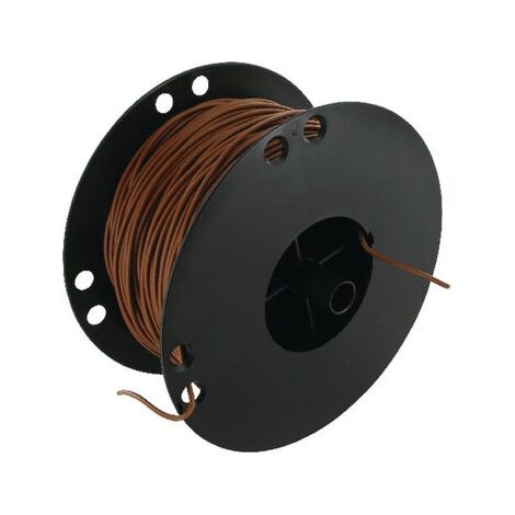 Cable el茅ctrico 1 x 0,75 mm虏 marr贸n UNIVERSAL KA1071