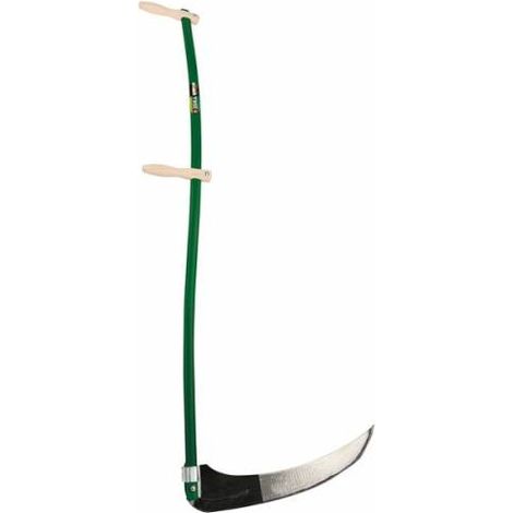 Faux à broussailles 60 cm – Lame effilée pour fauchage précis – Poignées en bois pour confort – Outil manuel de jardinage – Spear And Jackson