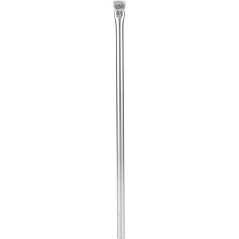 Brosse métallique pour Aquarium, Brosse d'aquarium en Acier Inoxydable pour Nettoyer Le Bois de Pierre (Brosse à algues Dure 15 cm / 5,9 Pouces) (1/5)