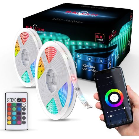 Striscia LED10m Smart Home WiFi Striscia APP Striscia luminosa RGB Dimmerabile Striscia luminosa