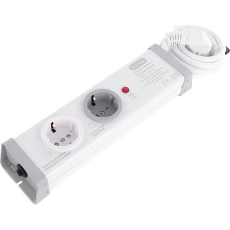 Q-Link Multiprise Blanc H37.5xl7.5xL4.5cm (1/5)