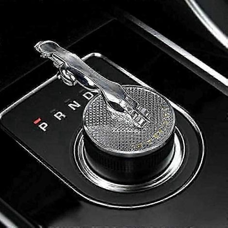 Décoration de pommeau de levier de vitesse avec emblème 3D pour Jaguar F-PACE XF XE (1/4)