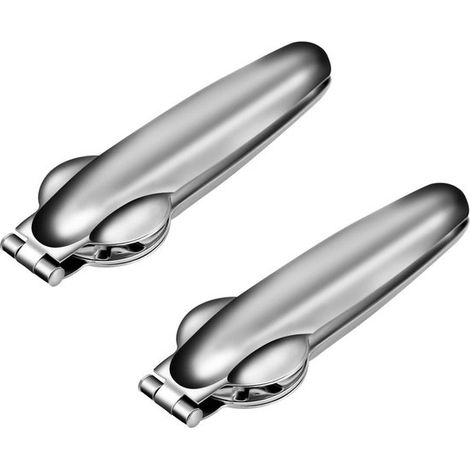 Pelador de castañas, Cascanueces, Dos en uno, Cascanueces de acero inoxidable 430-17 cm, castañas y otros frutos secos, Juego de 2 piezas (1/5)