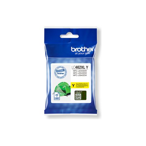 Brother LC462XLY - Gran capacidad - amarillo - original - cartucho de tinta - para Brother MFC-J2340DW, MFC-J3540DW, MFC-J3940DW