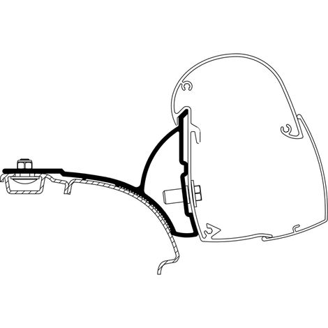 Omnistor 5102 Vw T5/t6 Adapter - Thule