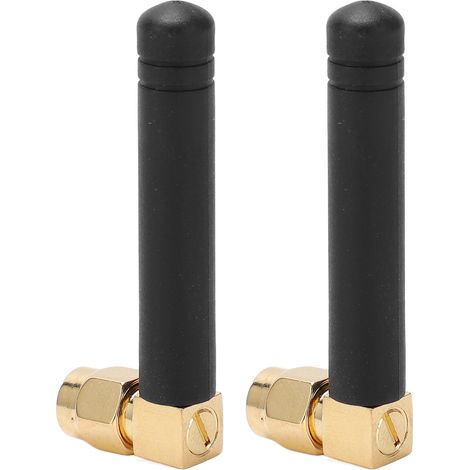 antennes Wi-Fi SMA mâle à aiguille interne 315 MHz 3 dBi étanches 50 W, articulation rotative à 360°, tête coudée