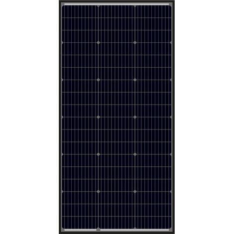 Alcapower Pannello Solare Monocristallino 160W - Alta Efficienza 19%, Dimensioni 1230x670x30mm, Resistente a Vento/Neve