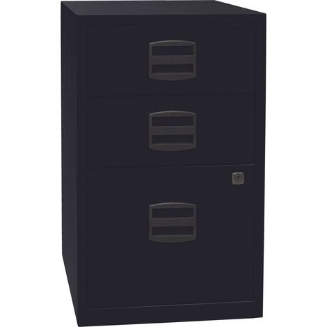 BISLEY Beistellschrank Home Office Schwarz (1/5)