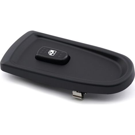 5801304492 Interrupteur à bouton de régulateur de vitre électrique automobile, adapté aux véhicules Iveco fabriqués entre 2006 et 2014, pour contrôler la montée et la descente des vitres électriques.