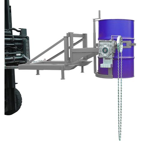 Bauer Fasskipper FD/L-HK, lackiert, Mausgrau