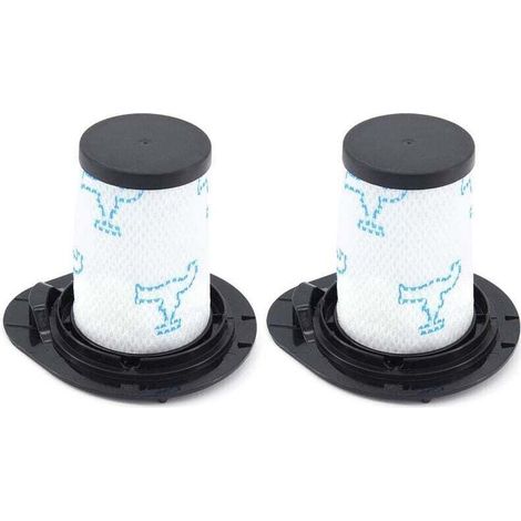 2-teiliges Filterset, kompatibel mit Rowenta RH9890WO RH9879WO X-FORCE FLEX Staubsaugern, Staubsaugerzubehör und Filterelementen (1/5)