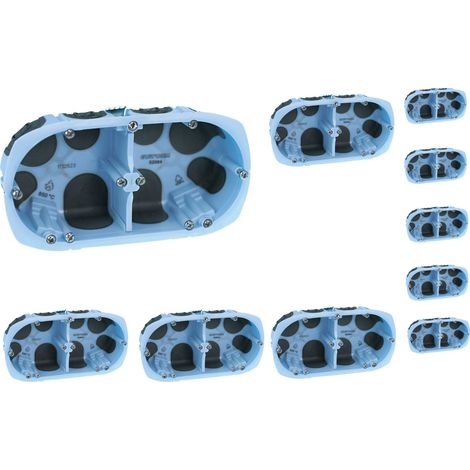 Lot de 10 boîtes d'encastrement Double Air'Metic modèle 67 P40 (1/3)