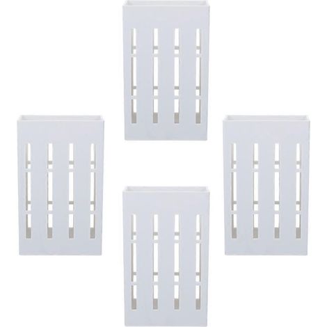 Pots suspendus pour plantes aquatiques, 8 pièces, blancs (1/5)