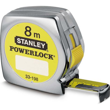 Stanley Bandmaß Powerlock Kunststoff 8m/25mm