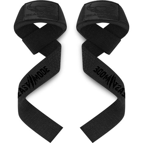 2 Paires Sangles D'haltérophilie, Néoprène Rembourré, Coton Absorbant, Pour Musculation Et Fitness Homme Femme