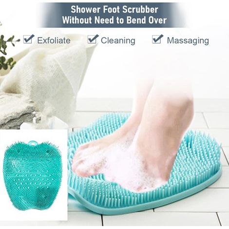 Attrape-cheveux antidérapant ventouse caoutchouc pour douche - surface antidérapante sûre - ventouse à forte adhérence (1/5)