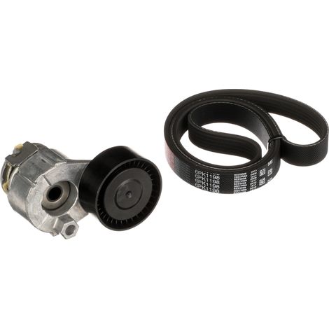 Jeu de courroies trapézoïdales à nervures Gates K016PK1198 DACIA 11 72 036 94R