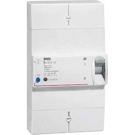 Legrand Interruptor Diferencial Tetrapolar 60A 500mA