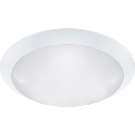 Plafoniera stagna tonda bianca 30cm 2xE27 IP65 Struhm (1/2)