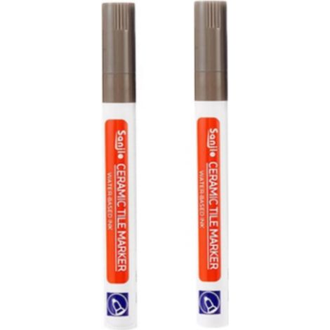 Stylo pour Joint Carrelage - Pointe Fine 0.5-1 mm - Encre Antimoisissure et Étanche - Pour Réparation et Rénovation de Joints - 1 Pièce (1/5)