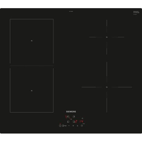 Piano cottura ad induzione SIEMENS - 4 fuochi - 60 cm - EE611BPB5E IQ500 (1/5)