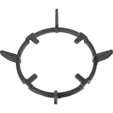 Soporte antideslizante de hierro fundido para wok , accesorio de cocina, accesorio práctico para el hogar/restaurante. (1/4)