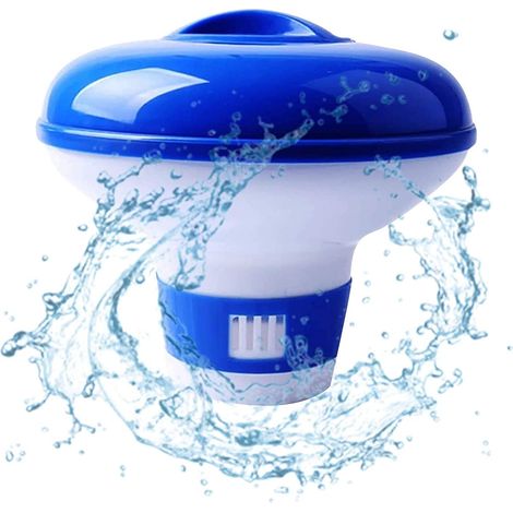 Distributeur Flottant , Doseur de Chlore Flottant, Distributeur de Chlore Flottant, Champignon Piscine Chlore, Doseur Flottant Piscine, Chlore Piscine (1/5)