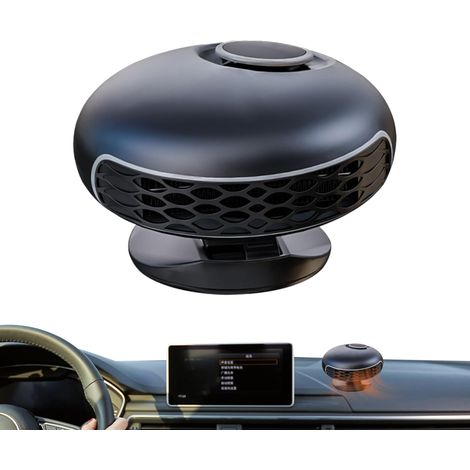 Chauffages de voiture portables pour véhicule, chauffage de voiture,Dégivreur de chauffage de 2 en 1 pliable - Désembueur automatique de pare-brise de rapide rotatif à 360 ° (1/5)