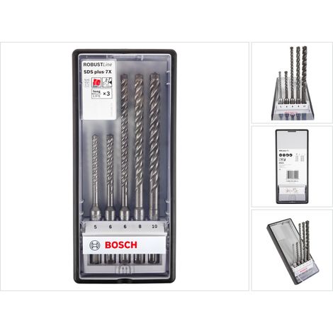 BROCA SDS PLUS-7X JGO 5PZ