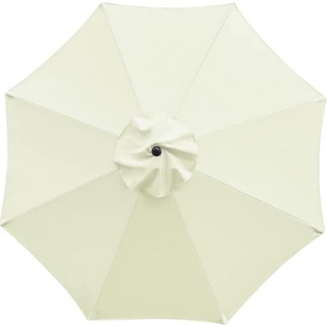Kaelt - Reemplazo de tela para sombrilla de exterior, tela de repuesto para toldo de sombrilla de patio, Diamètre 3,0m8 baleines sans porte-parapluie (1/5)