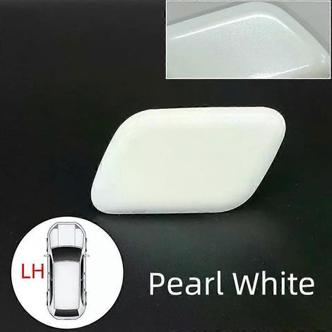 Pour Ford Kuga 2013-2017 et Escape 2017-2019 : cache-gicleur de lave-phares avant, couleur blanc nacré, côté gauche. (1/4)