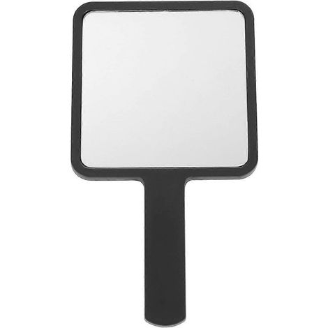 Miroir de maquillage portable 90 x 160 mm, miroir cosmétique simple face, pour femmes et filles-169cm-Black (1/3)