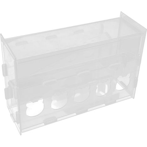 Mangeoire pour Poules Acrylique Transparent Distributeur Automatique De Nourriture Compatible Cages Animaux (1/5)